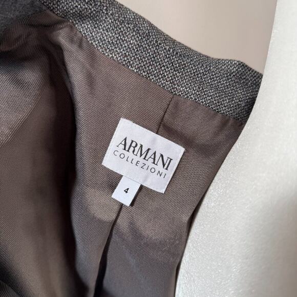 Armani Collezioni Wool Blazer - Size 4 - Picture 7 of 14